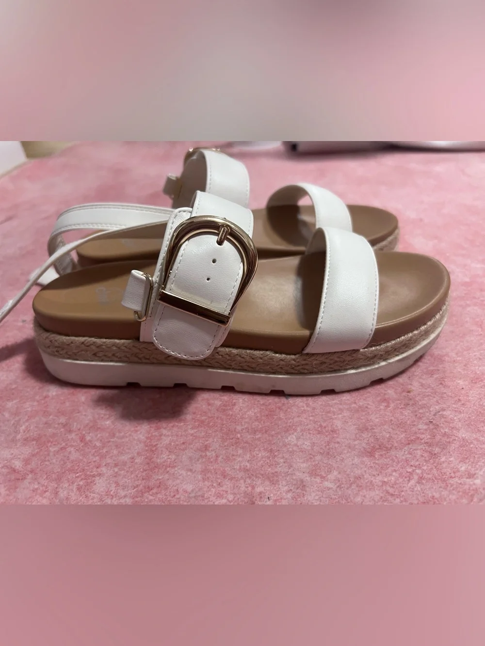 Kids platform sandal